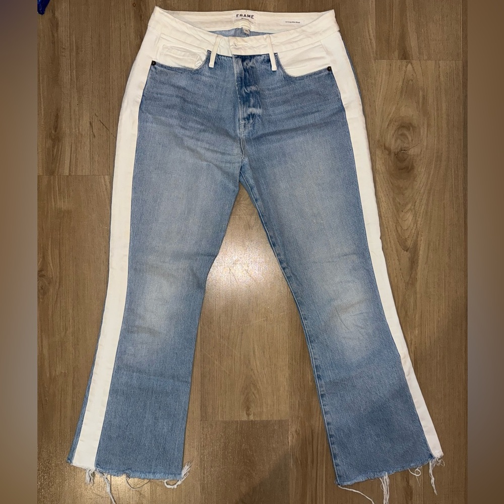 Frame Denim Le Crop Crop Mini Boot Jeans